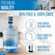 thumbnail image 4 of Dispensador de agua de 5 galones: bomba universal de botella de agua con carga USB para agua potable, bomba eléctrica automática portátil para el hogar, cocina, oficina, camping, interruptor para jar, 4 of 5