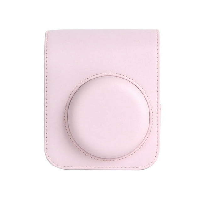 WINDLAND Estuche para cámara Instax Mini 12, bolso de viaje de piel sintética, bolso de hombro suave
