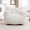 White, variant on Floor Sofa Chair, High-Density Foam Filled Bean Bag with Armrests and Zippered Removable Cover, Fluffy Lounge Chair for Living Room, Bedroom, Reading Nook, White