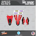 thumbnail image 4 of Kalair GFX Graphics Kit for Yamaha YZ450F (2018-2022) Speed Series, 4 of 5