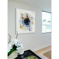 thumbnail image 3 of "Stencil Flower" Framed Painting Print, 3 of 6