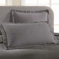 thumbnail image 5 of Supeior Paisley Cotton Decorative 3-Piece Bedspread Set, All Season Breathable Bedspreads, King, Grey, 5 of 9
