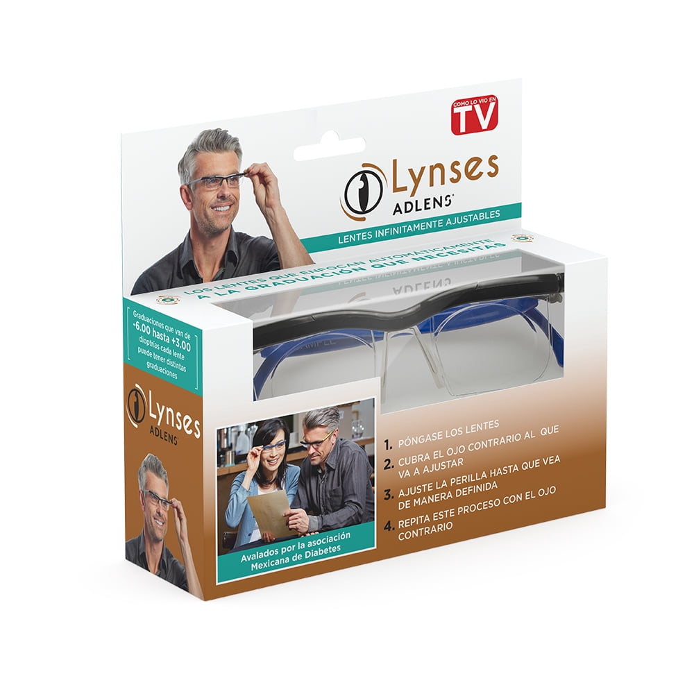 LENTES AUTOGRADUABLES LYNSES (1 par) LYNSES CV Directo Walmart