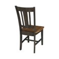 thumbnail image 2 of Pemberly Row Wood Splatback Chair - Set of 2 Chairs in Hickory / Washed Coal, 2 of 11