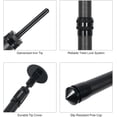 thumbnail image 3 of ZXNYH Aluminum Adjustable Camping Tarp Poles, Set of 2, 74.8in to 94.5in Telescoping Lightweight Tent Poles for Shelter, Hammock Rain Fly, Awning, 3 of 8