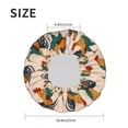 thumbnail image 4 of KLL Rooster Pattern Shower Cap & Bath Cap for Women,Reversible Oversized Waterproof Shower Caps for all Hair Lengths,Elastic Reusable Bathing Hair Cap, 4 of 6