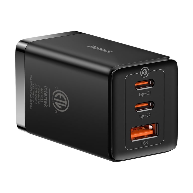 Baseus 67W & 100W 4-Port USB C Charging Station - Detachable Power Strip With 3 USB-C, 1 USB-A, 1 AC Outlet