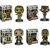 Funko Star Wars The Force Awakens, C-3PO, CO74 Protocol Droid, Han Solo, Chewbacca Collector Set 1