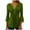 Army Green, variant on fatyb Tunic Tops for Women Button up V Neck 3/4 Sleeve Casual Blouses Plain Dressy Womens Loose Tops