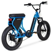 Hyper Bicycles 20 Ultra 40, 36V Electric Bike, Adult Ages 13+, 250W Motor, Blue