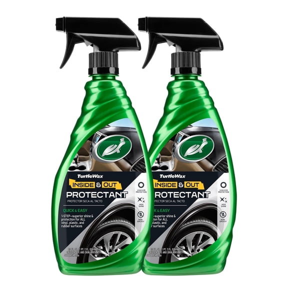 Turtle Wax 50802 Quick and Easy Inside and Out Protectant, 23 oz