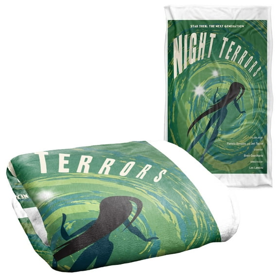 Star Trek The Next Generation Season 4 Episode 17 Silky Touch Super Soft Throw Blanket 36" x 58"