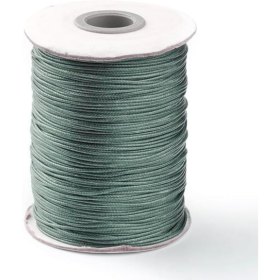 1 Roll 85yards 1mm Korean Waxed Polyester Cord Stringing Materials for DIY