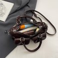 thumbnail image 2 of Bolso Hombro para Mujer Con Correa Ajustable Cruzado Cuero PU El (café), 2 of 9