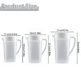 thumbnail image 2 of Plastic Water Jug with Lid and Handle,Transparent Reusable Pitcher,Large Capacity Plastic Water Jug,Heat Resistant Cold and Hot Beverage Jug for Juice,Milk,Tea,Shakes and More (3L), 2 of 8