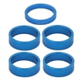 thumbnail image 2 of Espaciador de dirección de bicicleta, 6 espaciadores de dirección de vástago de aleación inio, horquil de vástago frontal de 0,6 mm Azul DYNWAVEMX Espaciador de dirección de bicicleta, 2 of 8
