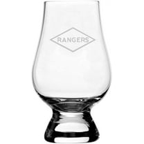 United States Army 75th Ranger Diamond Etched Glencairn Crystal Whisky Glass
