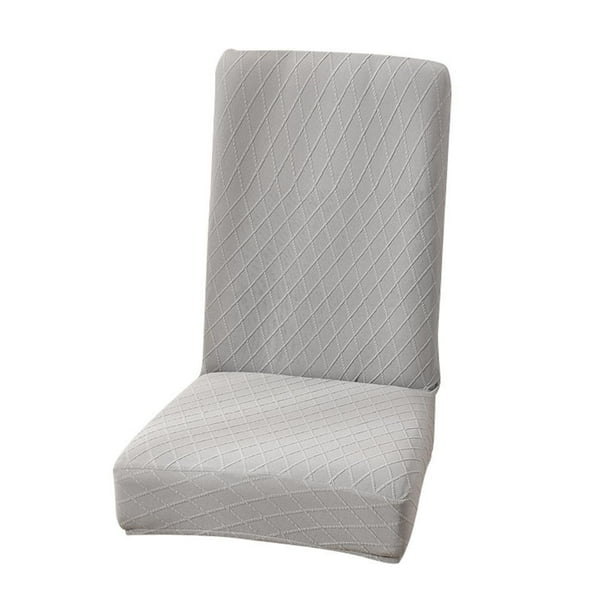 elásticas para sillas de comedor, de , extraíbles, lavables, para cocina, Parson, funda protectora para sillas, funda de Gris claro Baoblaze Fundas de asiento de comedor