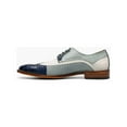 thumbnail image 4 of Stacy Adams Gallinari Wingtip Lace Up Leather Shoes Dark Blue Multi 25660-469, 4 of 8