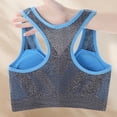 thumbnail image 5 of Tqyyweavej Sports Bras for Women Oversized Lightweight Front Zipper Racerback Bras Lightly Lined Color Block Wireless Bras for Workout Yoga, 5 of 6