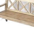 thumbnail image 4 of Gray Driftwood Finish Bench, 4 of 5
