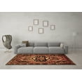 thumbnail image 3 of Ahgly Company Indoor Rectangle Persian Brown Traditional Area Rugs, 2' x 3', 3 of 4