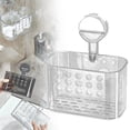 thumbnail image 2 of Harlik No Drill Suction Cup Shower Caddy, Strong Hold Bathroom Storage Organizer for Shampoo, Soap, And Toiletries, Waterproof Wall Mount Box for Kitchen And Travel, 2 of 9