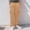 Khaki, variant on Bcfgryg Male Fitness Running Trousers Drawstring Loose Waist Solid Color Pocket Loose Fleece Sweatpants Men’s Casual Pants Green L