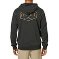 thumbnail image 3 of O'Neill Mens Fifty Two Zip Hoodie Black heather M, 3 of 5
