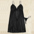 thumbnail image 3 of Sleepwear for Women Tank Nightgown Chemise Racerback Sleeveless Sleep Dress, 3 of 7