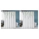 thumbnail image 4 of Cortinas de baño Ounissouiy blancas de poliéster fáciles de limpiar y instalar 27*24 cm Type7 NO7, 4 of 6