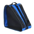 thumbnail image 4 of Bolsa para patines en línea con correa para el hombro, bolsa de transporte, bolso de mano con ruedas Azul, 4 of 9