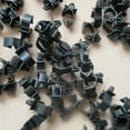 40x Plastic Fasteners Car Wiring Harness Fixed Clips Auto Route Tie