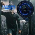 thumbnail image 4 of 2" Bumper Plate, Single 45lbs Olympic Rubber Weight Plate for WeightLifting, Strength Training, Home Gym, Less Impact, Absorb Bounce & Shock, 4 of 6
