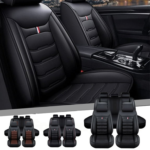 For Dodge Ram 1500 2009-2023 2500 3500 Crew Cab Pickup Truck Car Car Seat Covers 5 Seats Full Set Cushion Cover Leather