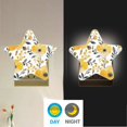 thumbnail image 4 of Star Shaped Energy Saving Night Light Living Room Night Light, Bedroom Night Light, Corridor Night Light, Study Night Light Cute Yellow Flowers Seamless, 4 of 6