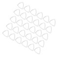 thumbnail image 4 of Open Bezels For Resin, Resin Craft Bezels Stainless Steel Jewelry Open Bezels  For Party Triangular Shape S, 4 of 8