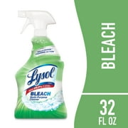 Lysol, Bleach, Multi-Purpose Cleaner, Foaming Spray, Antibacterial Claener, 32 Fl Oz