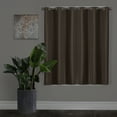 thumbnail image 5 of Better Homes & Gardens Simon Solid Textured Curtain Panel, Choclate, 40" W x 63" L, 5 of 6