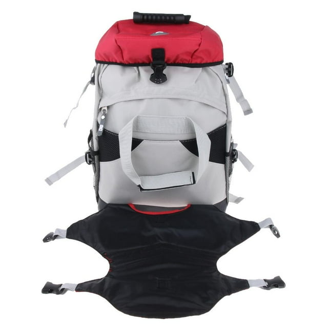 Sac de Patinage à Roulettes Portable Sangle d'Épaule pour Patin à Glace Sac à Dos Rouge