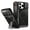 Black, variant on TECH CIRCLE For Apple iPhone 17 Pro Magnetic Mag Safe Case Camera Lens Cover with Kickstand, Rugged PC+TPU, Non-Slip, Anti-Scratch, Anti-Fingerprint, Shock-Absorbent, Wireless Charging,Black