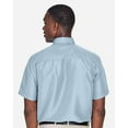 thumbnail image 3 of Harriton M580 Men's Key West Short Sleeve Performance Staff Shirt-Cloud Blue-XS, 3 of 3
