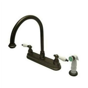 Kingston Brass  Bel-Air 8 in. Widespread Bathroom Faucet Brushed Brass Brushed