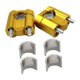 thumbnail image 3 of Elevadores de manillar genéricos para motocicleta, adaptador de manillar, fácil de instalar, ergonómico. Oro, 3 of 9