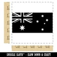 thumbnail image 2 of Australia Flag Square Rubber Stamp Stamping Scrapbooking Crafting - Large 2.75in, 2 of 7