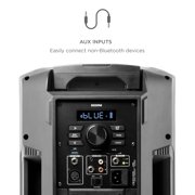 ION Power Glow 300 300-Watt Portable Bluetooth Party System Speaker with Lights, Microphone, and Stereo-Link