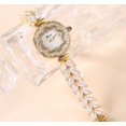 thumbnail image 6 of Luxury Rhinestone Accented Women's Quartz Wrist Watch - Stylish Timepiece - Water Resistant, Precise Timekeeping, Elegant Trendy Design, 6 of 7
