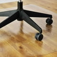 thumbnail image 4 of Patiojoy 47" x 59" PVC Sliding Wheel Chair Cushions Floor Mat Protector for Hard Wood Floors, 4 of 10