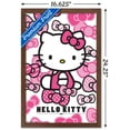 thumbnail image 2 of Hello Kitty - Bows Wall Poster, 14.725" x 22.375", Framed, 2 of 6
