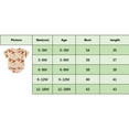 thumbnail image 4 of Bagilaanoe Newborn Baby Girl Boy Rompers Print Short Sleeve Bodysuits 3M 6M 9M 12M 18M Infant Casual One Piece Short Jumpsuit, 4 of 8